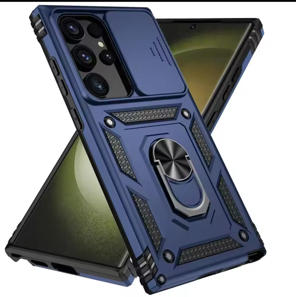 Rugged Armor Ring Stand Samsung Galaxy Case