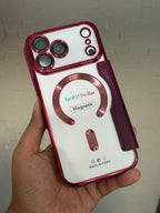 Premium Magnetic Leather Case for iPhone