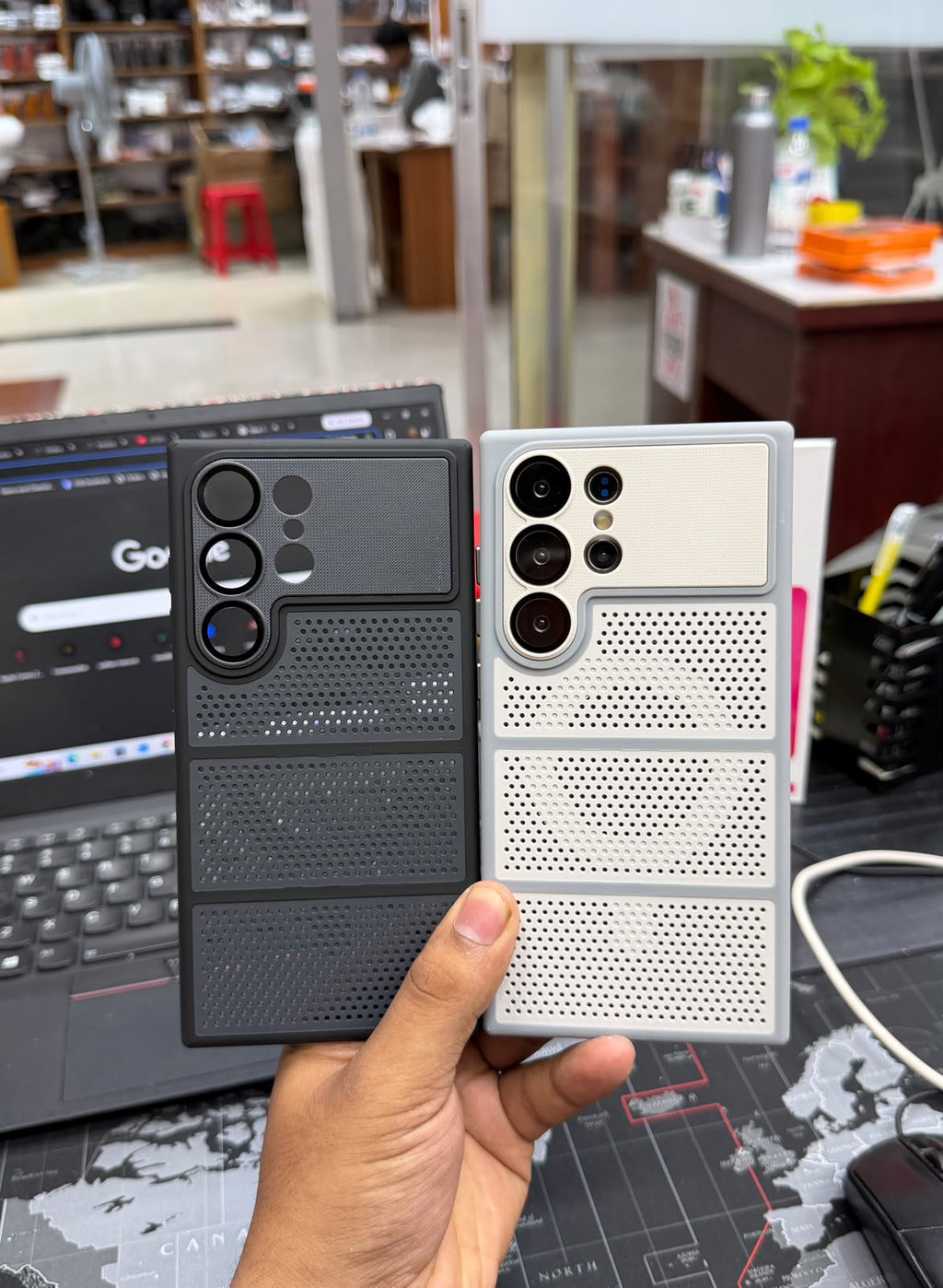 Woven Airdflow Case For Samsung Galaxy S Series