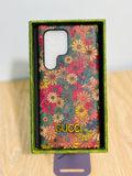 World Famous Branded Floral Print Gucci Style Case for Samsung Galaxy