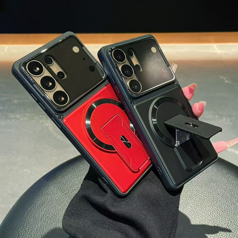 Camera Glass lens Cover With Dual lens holder for Samsung Galaxy