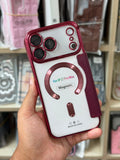 Premium Magnetic Leather Case for iPhone