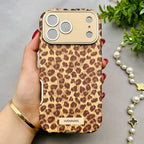 Premium Leopard Print iPhone Case