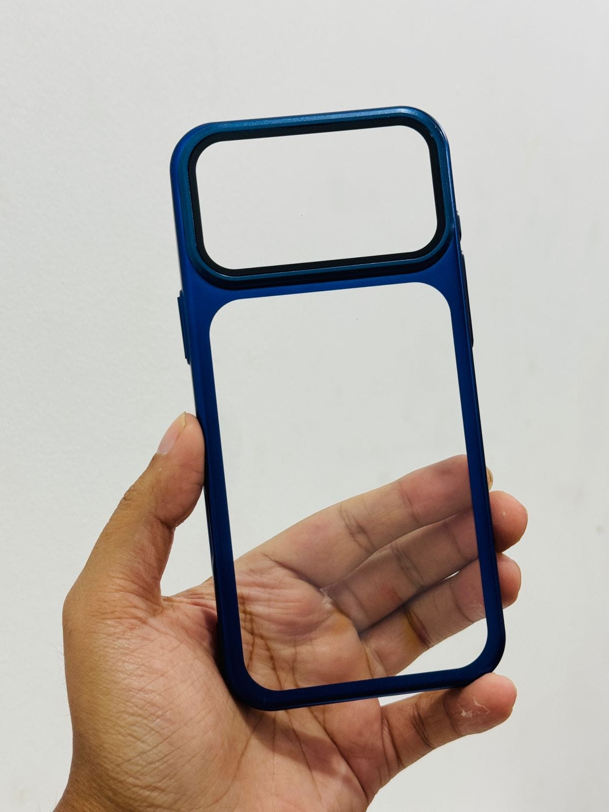 Premium Window Anti Yellow Clear Case For iPhone With Camera Glass