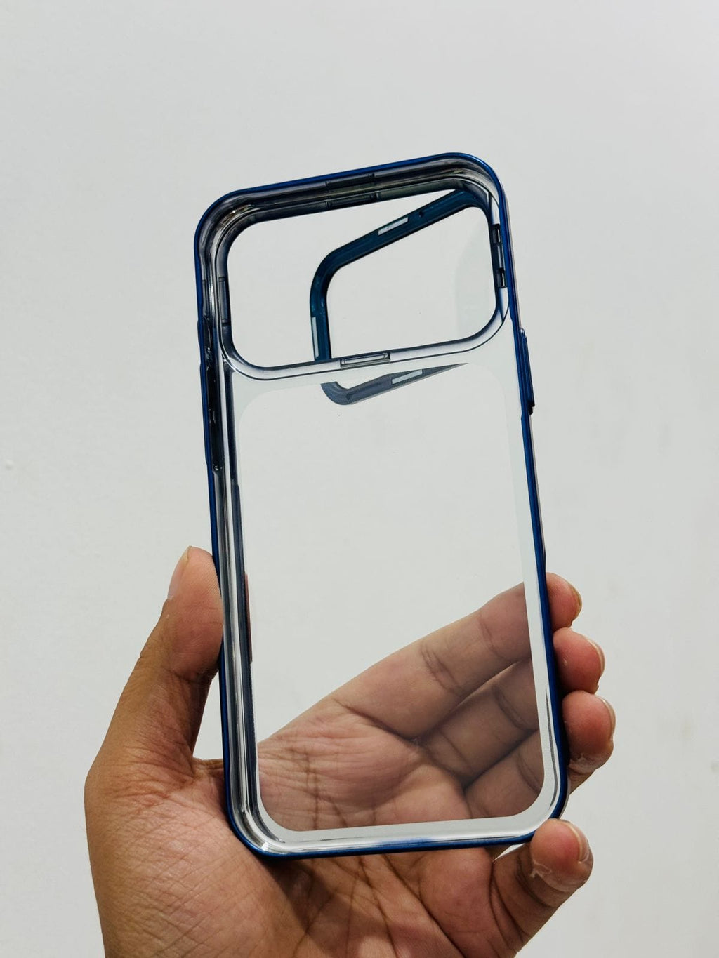 Premium Window Anti Yellow Clear Case For iPhone With Camera Glass