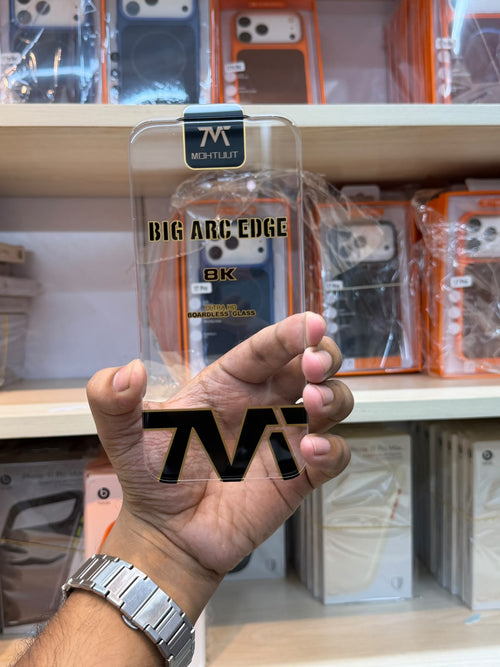 Mohtuut Boarderless Screen Protector 8k Edge With Premium Box