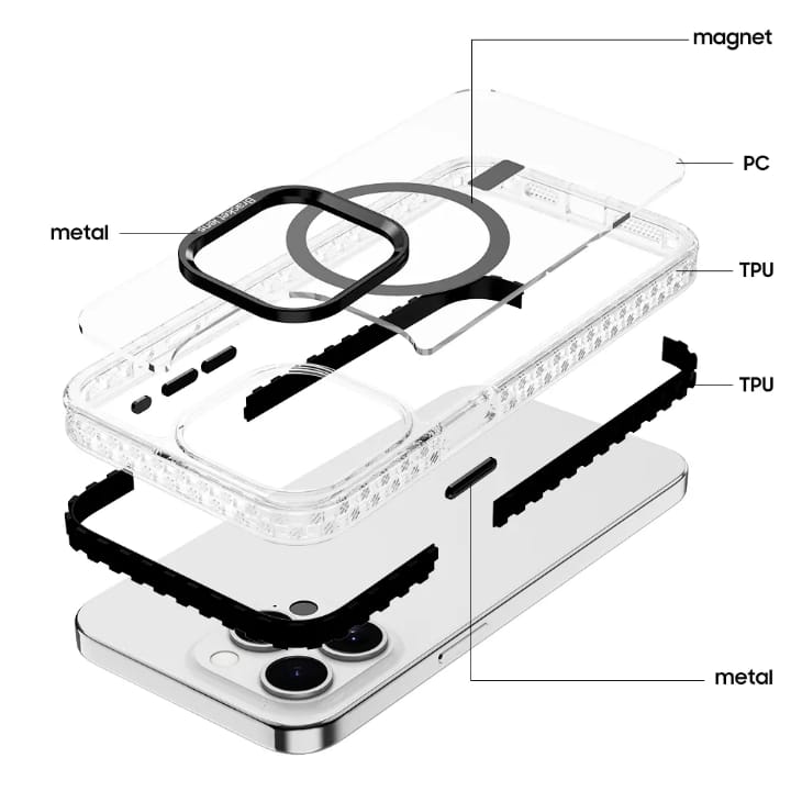 MagSafe Clear iPhone Case – Stock Clearance