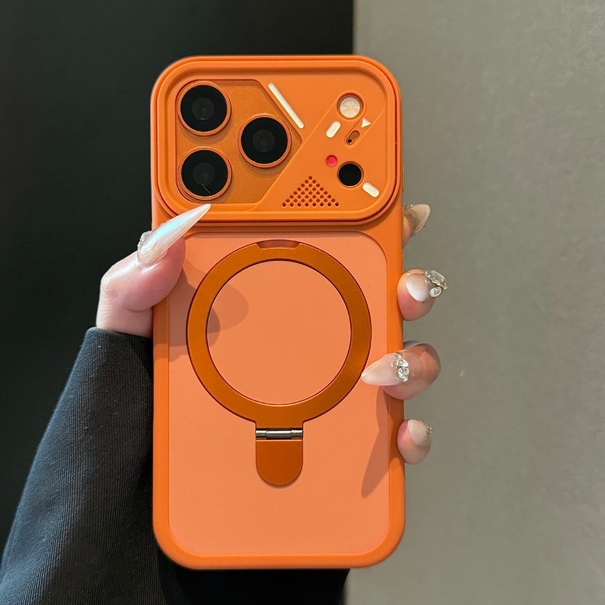 Premium Magnetic Ring Stand iPhone Case 🔥